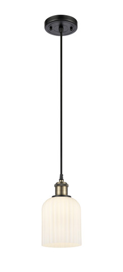 Ballston One Light Mini Pendant in Black Antique Brass (405|516-1P-BAB-G559-5GWH)
