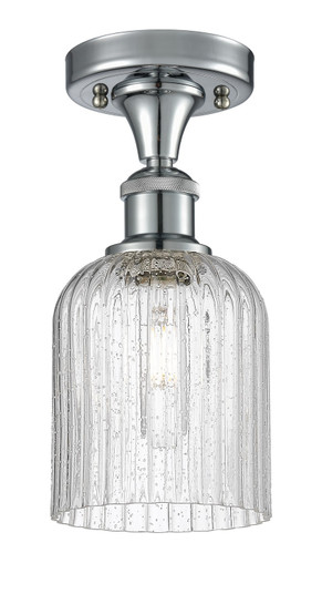 Ballston One Light Semi-Flush Mount in Polished Chrome (405|516-1C-PC-G559-5SDY)