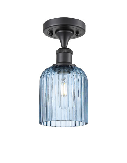 Ballston One Light Semi-Flush Mount in Matte Black (405|516-1C-BK-G559-5BL)