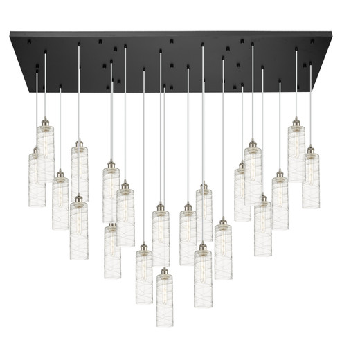 Downtown Urban 21 Light Pendant in Brushed Satin Nickel (405|172BK-B-21P-SN-G434-12DE)