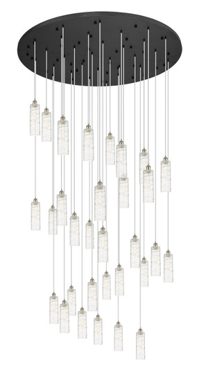 Downtown Urban 31 Light Pendant in Brushed Satin Nickel (405|160BK-B-31P-SN-G434-12DE)