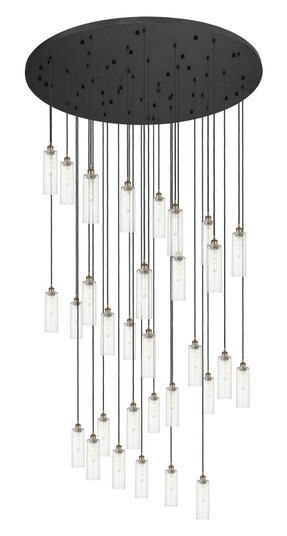 Downtown Urban 31 Light Pendant in Brushed Brass (405|160BK-B-31P-BB-G434-12CL)