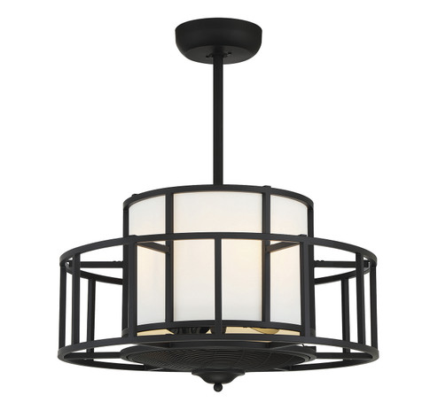Oslo LED Fan D'Lier in Matte Black (51|30-FD-126-89)