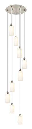 Downtown Urban Nine Light Pendant in Brushed Satin Nickel (405|119B-9P-SN-G434-7WH)