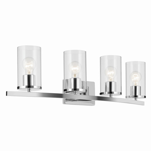 Crosby Four Light Bath in Chrome (12|45498CHCLR)