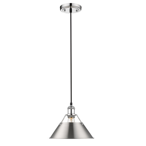 Orwell One Light Pendant in Chrome (62|3306-M CH-PW)