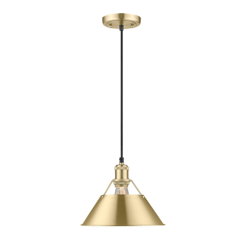 Orwell One Light Pendant in Brushed Champagne Brass (62|3306-M BCB-BCB)