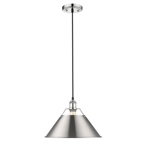 Orwell One Light Pendant in Chrome (62|3306-L CH-PW)