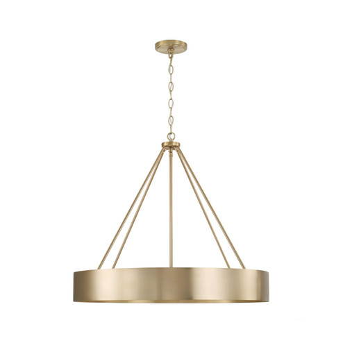 Weller Four Light Chandelier in Matte Brass (65|453041MA)