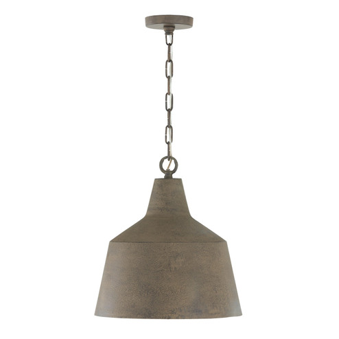 Quarry One Light Pendant in Clay (65|335311CY)