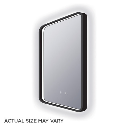 Eminence LED Mirror in Matte Black (540|EMN-2436-01L)