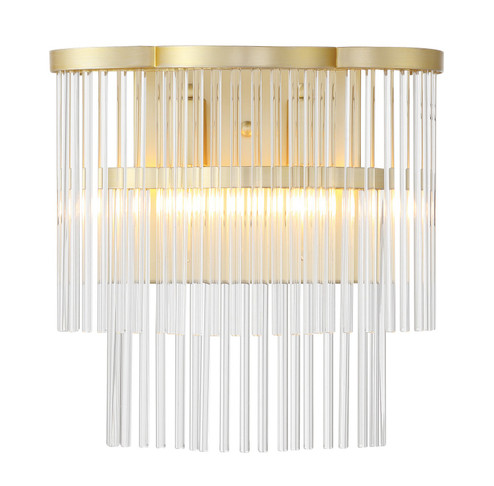 Azura Two Light Wall Sconce in Heirloom Brass (7|5452-856)