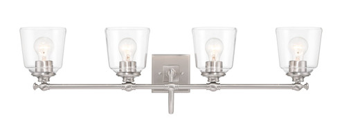 Antonia Four Light Bath Vanity in Brushed nickel (7|4004-84)