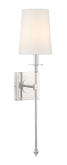Calera One Light Wall Sconce in Polished Nickel (7|2021-613)
