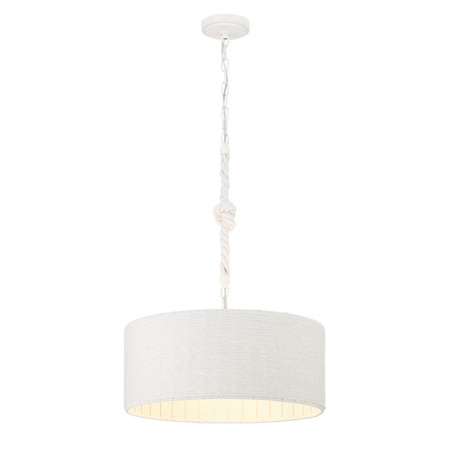 Lodelle Three Light Pendant in Sand White (7|1804-44B)