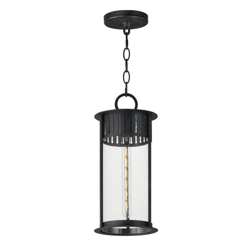 Windsor One Light Outdoor Pendant in Black Patina (16|30636CDBKP)