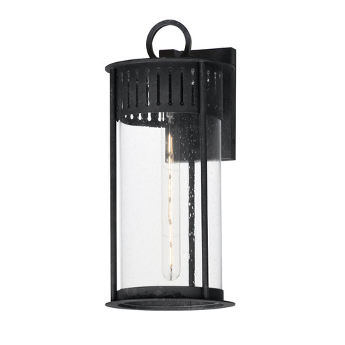 Windsor One Light Outdoor Wall Sconce in Black Patina (16|30633CDBKP)
