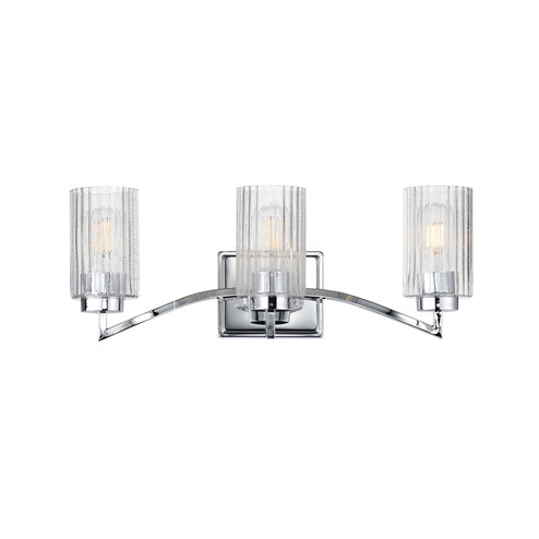 Rigata Three Light Bath Vanity in Polished Nickel (16|21373CRPN)