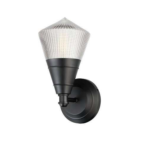 Hargreaves One Light Wall Sconce in Black (16|10391PRBK)
