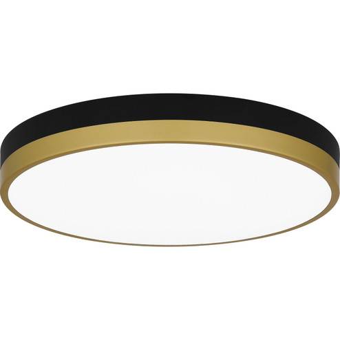 Weldin LED Flush Mount in Matte Black Gold (10|WLN1615MBKG)