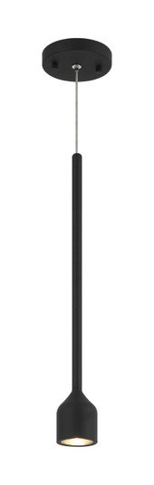 LUMENAGIO One Light Pendant in Matte Black (423|C35401MB)