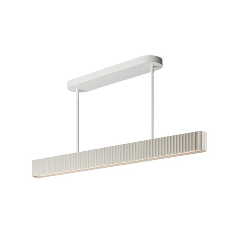 Delphi LED Linear Pendant in Chaulk White (86|E25176-CHK)