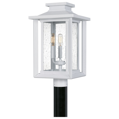 Wakefield Three Light Outdoor Post Mount in Matte White (10|WKF9011W)