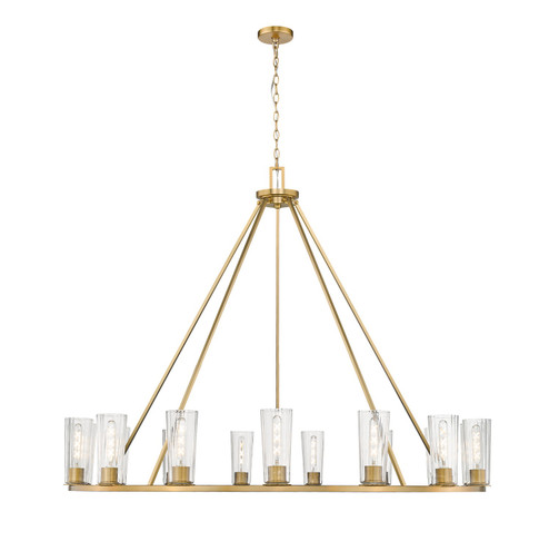 Titus 15 Light Chandelier in Modern Gold (224|826-15MGLD)