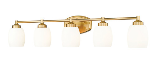 Kendrick Five Light Vanity in Luxe Gold (224|745-5V-LG)