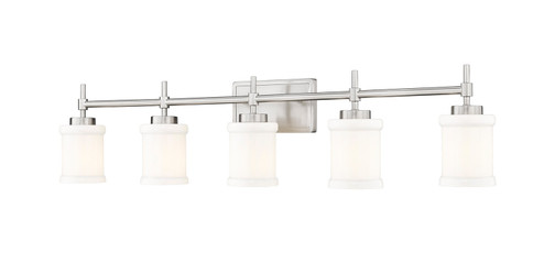 Cadoc Five Light Vanity in Brushed Nickel (224|622-5V-BN)