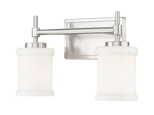 Cadoc Two Light Vanity in Brushed Nickel (224|622-2V-BN)