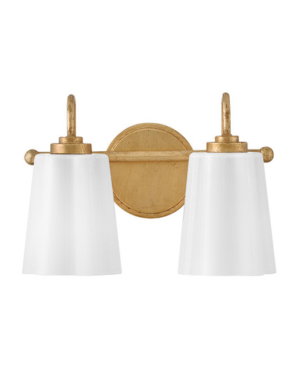 Honey LED Vanity in Distressed Brass (531|85412DA)