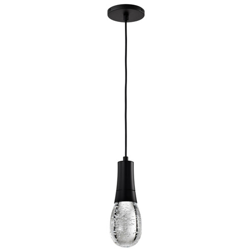 Lacey LED Pendant in Matte Black (72|62-6002)