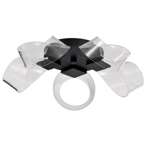 Barnett LED Flush Mount in Matte Black (72|62-2035)