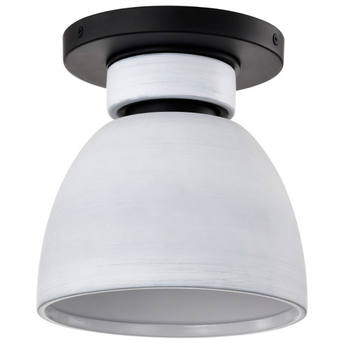Collins One Light Flush Mount in Matte Black (72|60-8011)