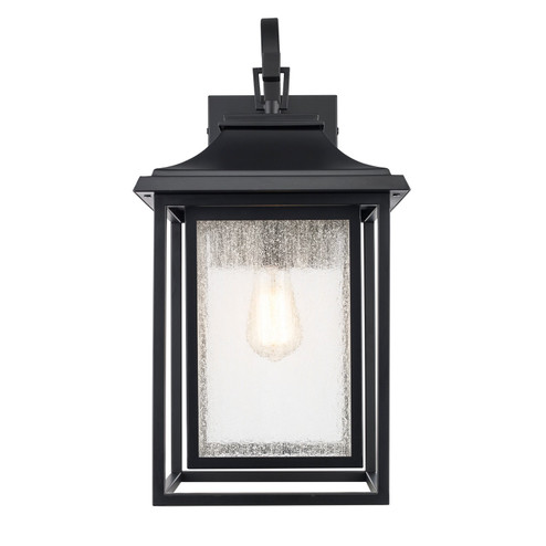 Bosque One Light Outdoor Wall Lantern in Black (110|51691 BK)