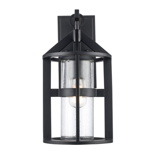 Prado One Light Outdoor Wall Lantern in Black (110|51680 BK)