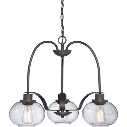 Trilogy Three Light Chandelier in Old Bronze (10|TRG5103OZ)