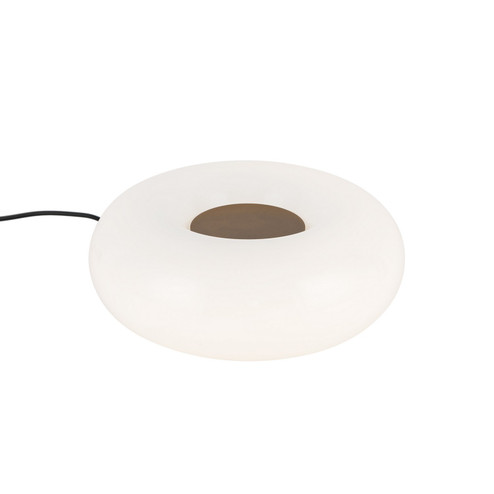 Nimbus LED Table Lamp in Vintage Brass/Opal Glass (347|TL12409-VB/OP)