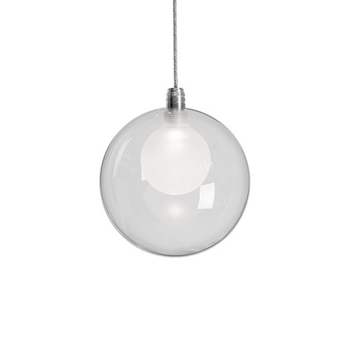 Bolla LED Pendant in Brushed Gold/Opal Glass (347|PD3106-BG/OP)