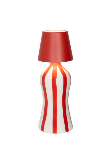 Lido Bottle in Red Stripes (556|RIG1502)