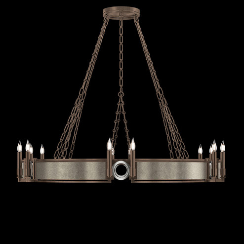 Mirage 12 Light Chandelier in Bronze/Nickel/Coco (48|100048-222)