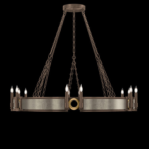 Mirage 12 Light Chandelier in Bronze (48|100048-212)
