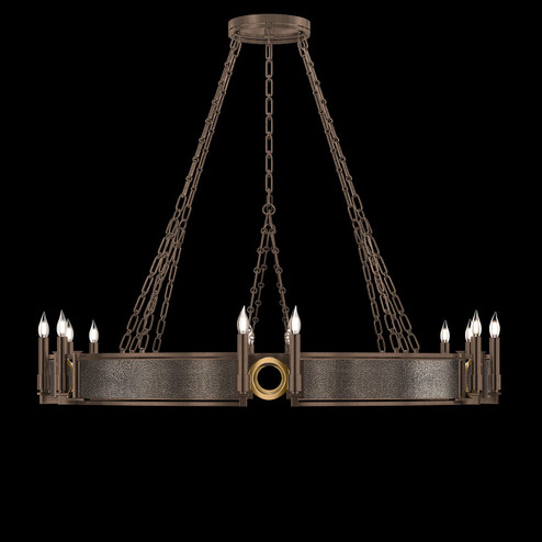 Mirage Chandelier in Bronze/Brass/Pebble (48|100048-211)