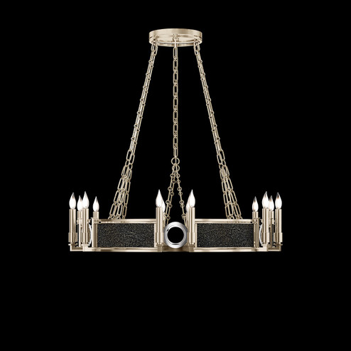 Mirage 12 Light Chandelier in Champagne/Nickel/Black Knight (48|100047-623)