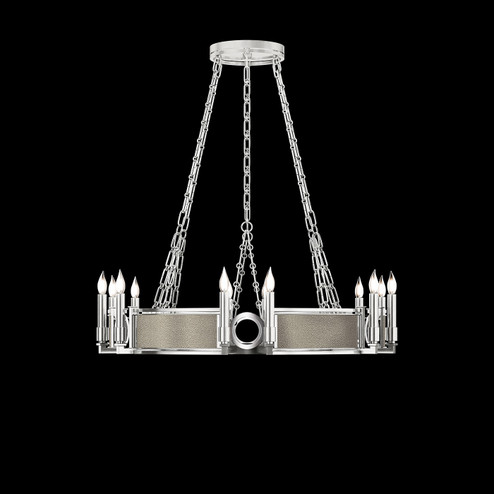 Mirage 12 Light Chandelier in Silver Leaf/Nickel/Coco (48|100047-422)