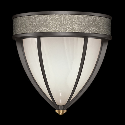 Mirage One Light Wall Sconce in Midnight Steel/Brass/Coco (48|100043-712)