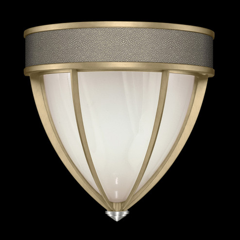 Mirage One Light Wall Sconce in Soft Gold Leaf/Nickel/Coco (48|100043-522)