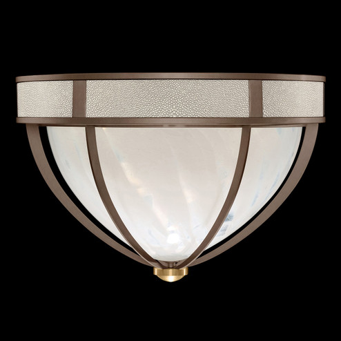 Mirage Three Light Flush Mount in Bronze/Brass/Coco (48|100042-212)