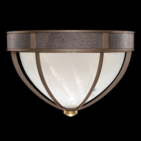 Mirage Three Light Flush Mount in Bronze/Brass/Pebble (48|100042-211)
